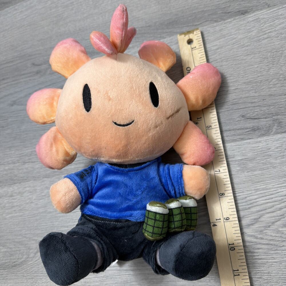 Smg4 Official Axol Plush Glitch Productions